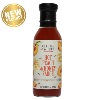 Hot Peach & Honey Sauce