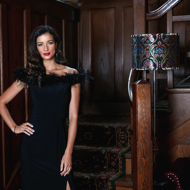 Gianna Off-the-Shoulder Jersey Gown-gallery-42058563387648