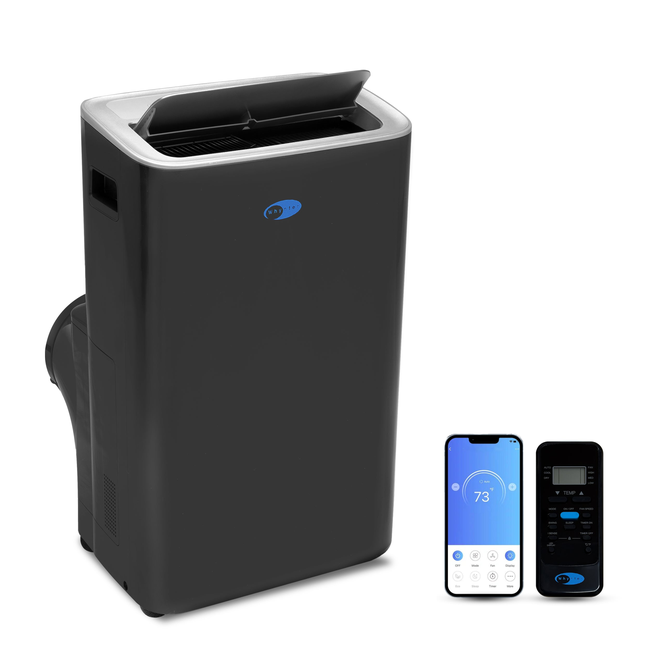 Whynter Nex Inverter Portable Air Conditioner Dual Hose Cooling, 500 sq ft Efficiency 12000 BTU (100-gallery-45462443557112