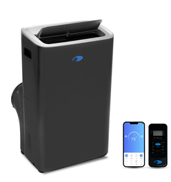 Whynter Nex Inverter Portable Air Conditioner Dual Hose Cooling, 500 sq ft Efficiency 12000 BTU (100