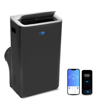 Whynter Nex Inverter Portable Air Conditioner Dual Hose Cooling, 500 sq ft Efficiency 12000 BTU (100