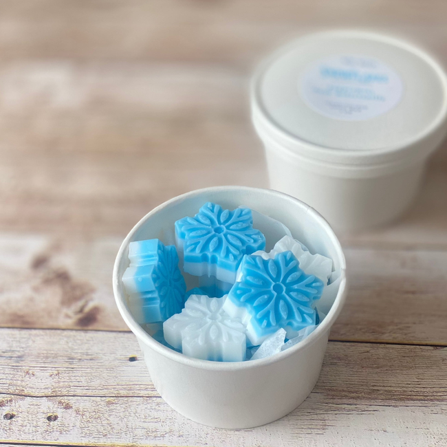 Snowflakes Scented Wax Melts Spearmint + Vanilla-gallery-30510468366406