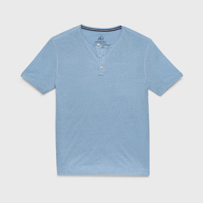 Sean Jersey Henley - Cendre Blue-gallery-47041136394498
