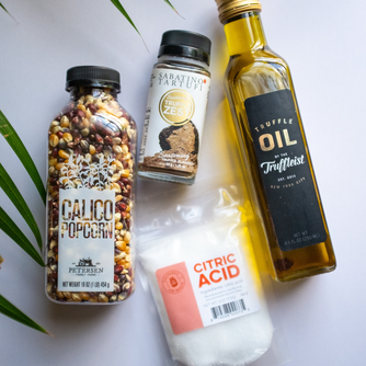 Truffles & Citrus 🍋 Popcorn Seasoning + Kernels Gift Bundle