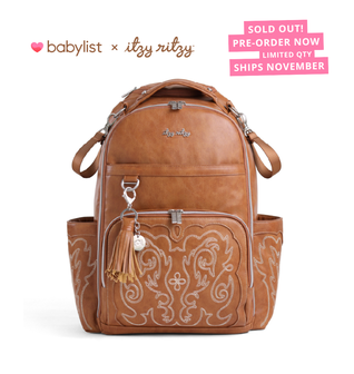 Babylist x Itzy Ritzy Saddle Boss Plus™ Large Diaper Bag Backpack