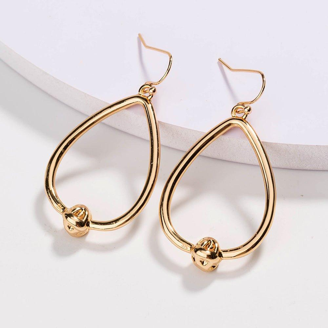 Dainty Love Knot Earrings-gallery-30351631679546