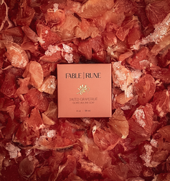 SALTED GRAPEFRUIT GOATS MILK SOAP