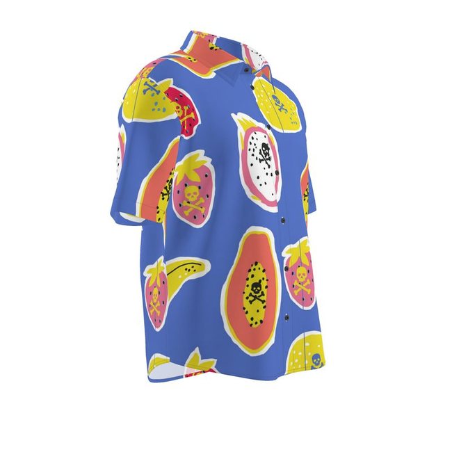 Fruit of the Poisonous Tree Men's Short Sleeve Button Up-gallery-32171576098882