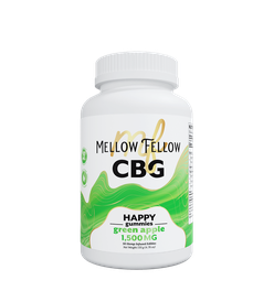 Happy CBG Gummies - 1500mg - Green Apple