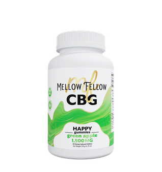 Happy CBG Gummies - 1500mg - Green Apple