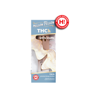 THCh 0.5g Disposable Vape - White Truffle (Indica)
