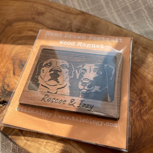 Custom Pet Portrait Magnet-gallery-46277920719170