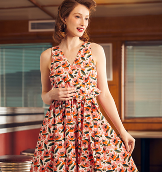 Instant Energy Faux-Wrap Dress