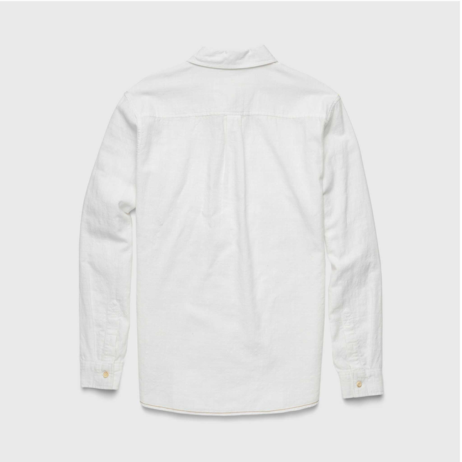 Brian Slub Shirt - White-gallery-42414067056898