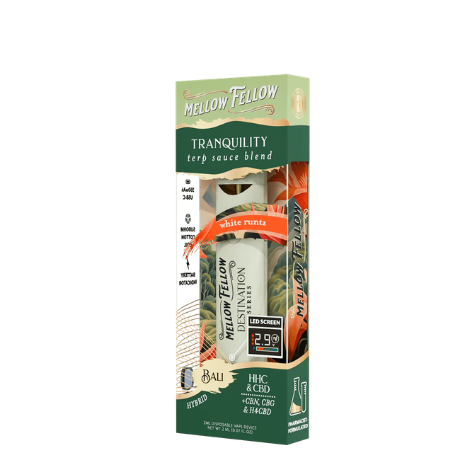 Tranquility Blend - Terp Sauce 2ml Disposable Vape - White Runtz (Hybrid)-gallery-37327638167758