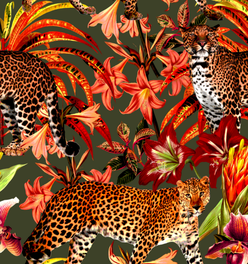 Peel and Stick Wallpaper - Pantera / Forest