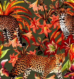 Peel and Stick Wallpaper - Pantera / Forest