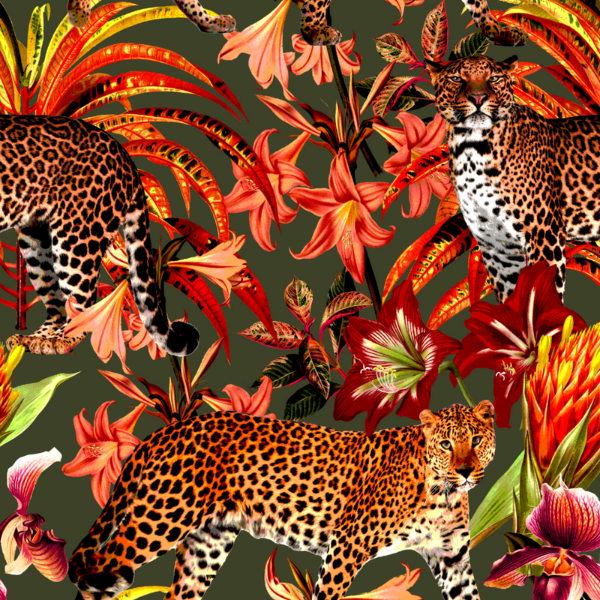 Peel and Stick Wallpaper - Pantera / Forest-gallery-30560081903729