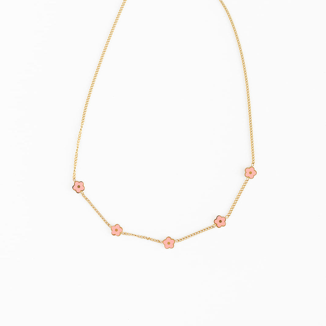 Petite Flower Necklace-gallery-36452274798766