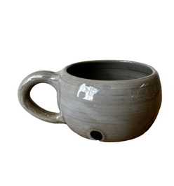 Black Clay Mugs