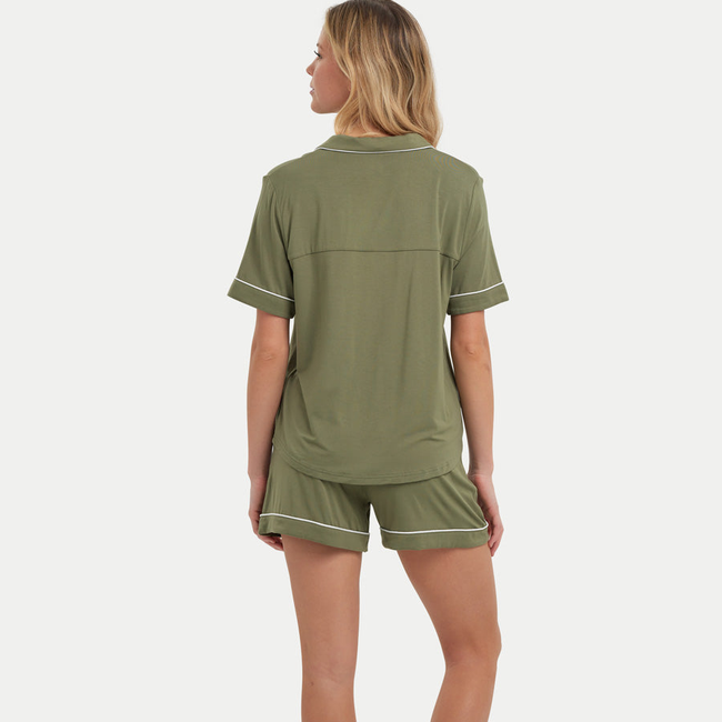 Short Sleeve Bamboo Pajama Set-gallery-41445691556080