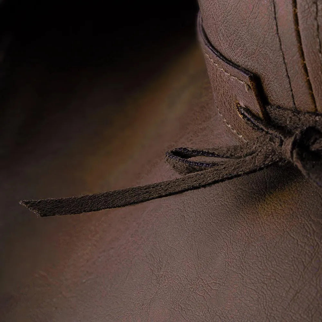 Deadwood Trading Broken Hill - Faux Leather Outback Hat-gallery-46122176381234