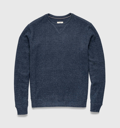 Butch Cashmist Crewneck - Navy Heather