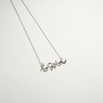 Love Necklace - Sterling Silver