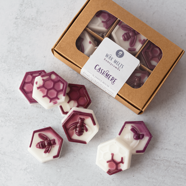 Cashmere Honeycomb Wax Melts - Black Cardamom Cinnamon Ginger Peppercorn-gallery-30094167801926