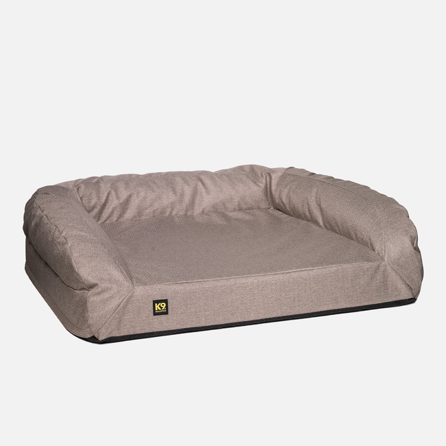 Tough Ripstop™ Rectangle Bolster Orthopedic Dog Bed-gallery-35607871225995