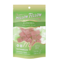 Euphoria Blend - Live Resin M-Fusions Edibles - Watermelon 1000mg