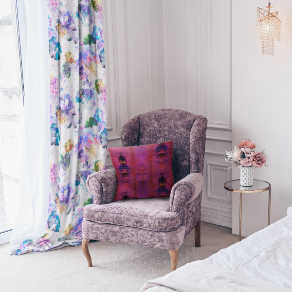 Fabric by the Yard - Memory Garden / Fade to White-gallery-30578996707441