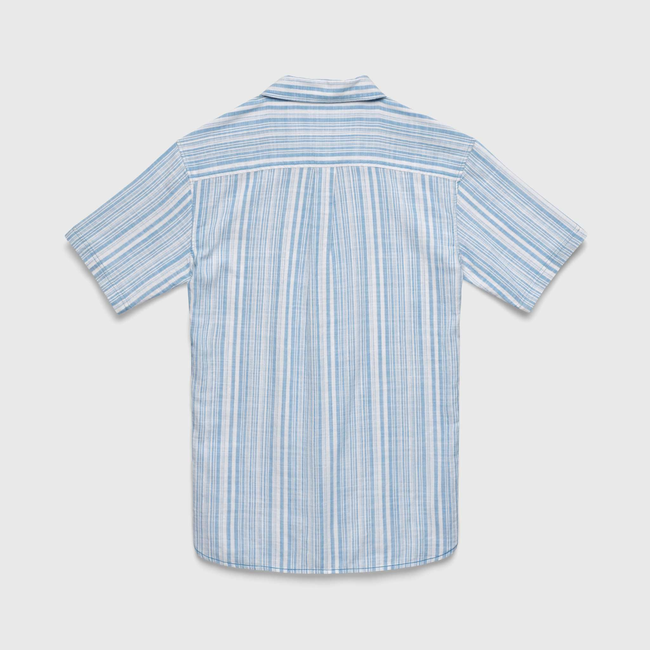 Joey Stripe Shirt - Cendre Blue-gallery-47040741736706
