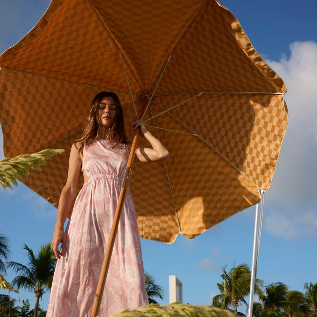 Raf Cross Back Maxi Dress - Limited Edition Paisley Print-gallery-56747821728061