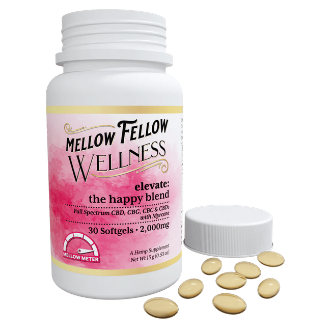 The Happy Blend Softgels - 2000mg-gallery-37327682732238