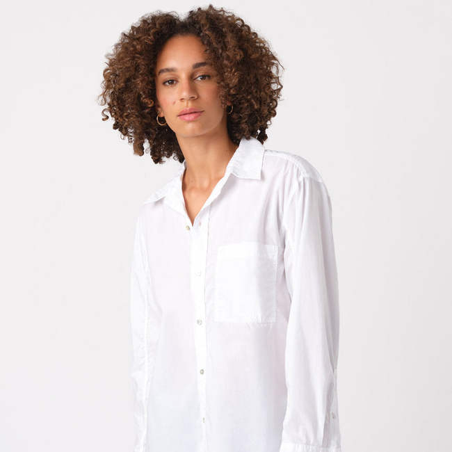 Ruth Oversized Shirt <br> White-gallery-31392761413698