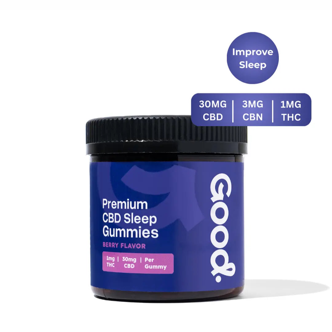 Berry Nighttime CBD Gummies with CBN - 30mg-gallery-58313232023861