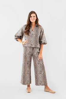 Take Pause Full-Length Set - Khaki Leopard