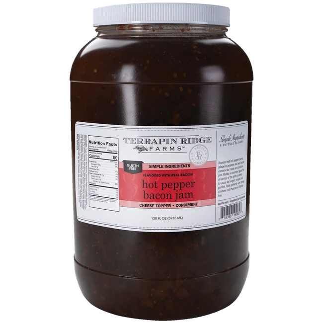 Hot Pepper Bacon Jam - 1 gallon jug-gallery-64043466621294