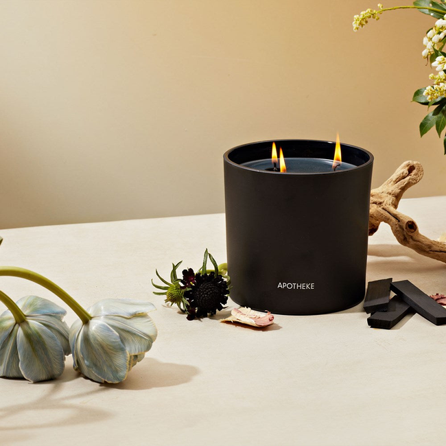 Charcoal 3-Wick Candle-gallery-60276274528622
