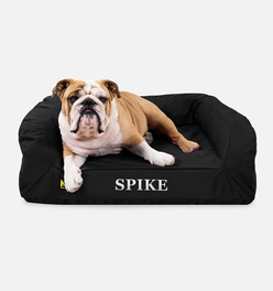 Tough Ripstop™ Rectangle Bolster Orthopedic Dog Bed