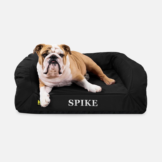 Tough Ripstop™ Rectangle Bolster Orthopedic Dog Bed-gallery-35530275913867
