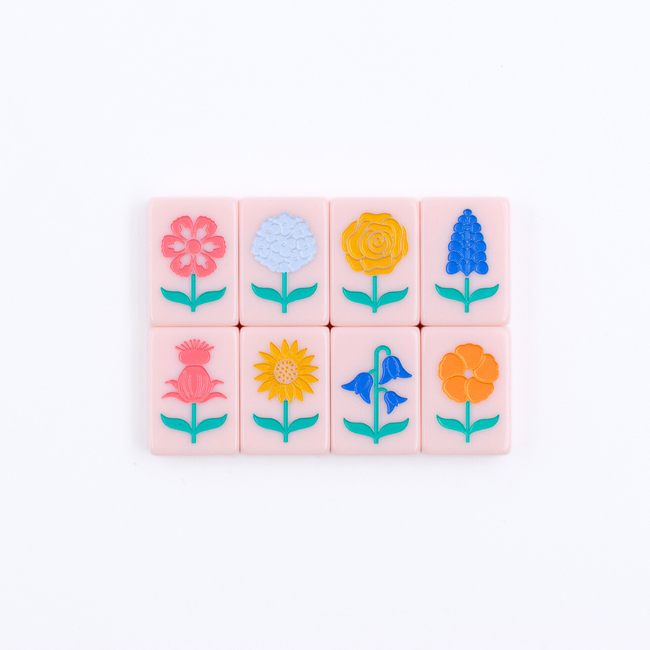 THE TEXAS SERIES | Mahjong with Lone Star Flair | Rodeo Pink Tile-gallery-50981927420215