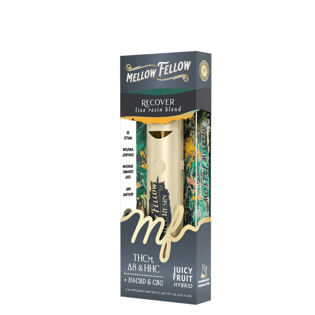 Recover Blend 2ml Live Resin Disposable Vape - Juicy Fruit (Hybrid)-gallery-37327724019918
