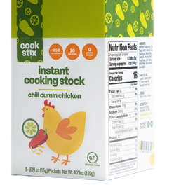Chili Cumin Chicken Stock - 8 Stix