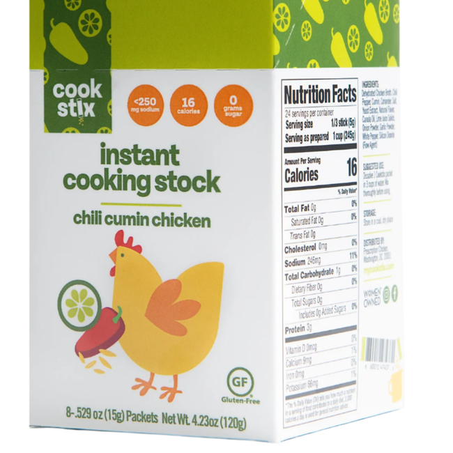 Chili Cumin Chicken Stock - 8 Stix-gallery-51267703210302