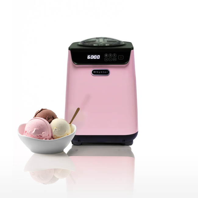 Whynter ICM‑128BPS Upright Automatic Ice Cream Maker 1.28  Qt  Pink Edition-gallery-47968481345784