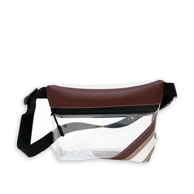 Basketball Arena Clear Stripe Game Day Fanny Pack-gallery-33405176741958