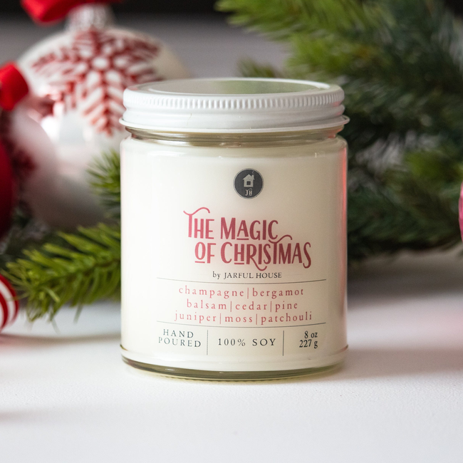 Christmas Candle The Magic of Christmas - 8 oz-gallery-28532914094150
