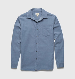 Brian Corduroy Shirt - Country Blue